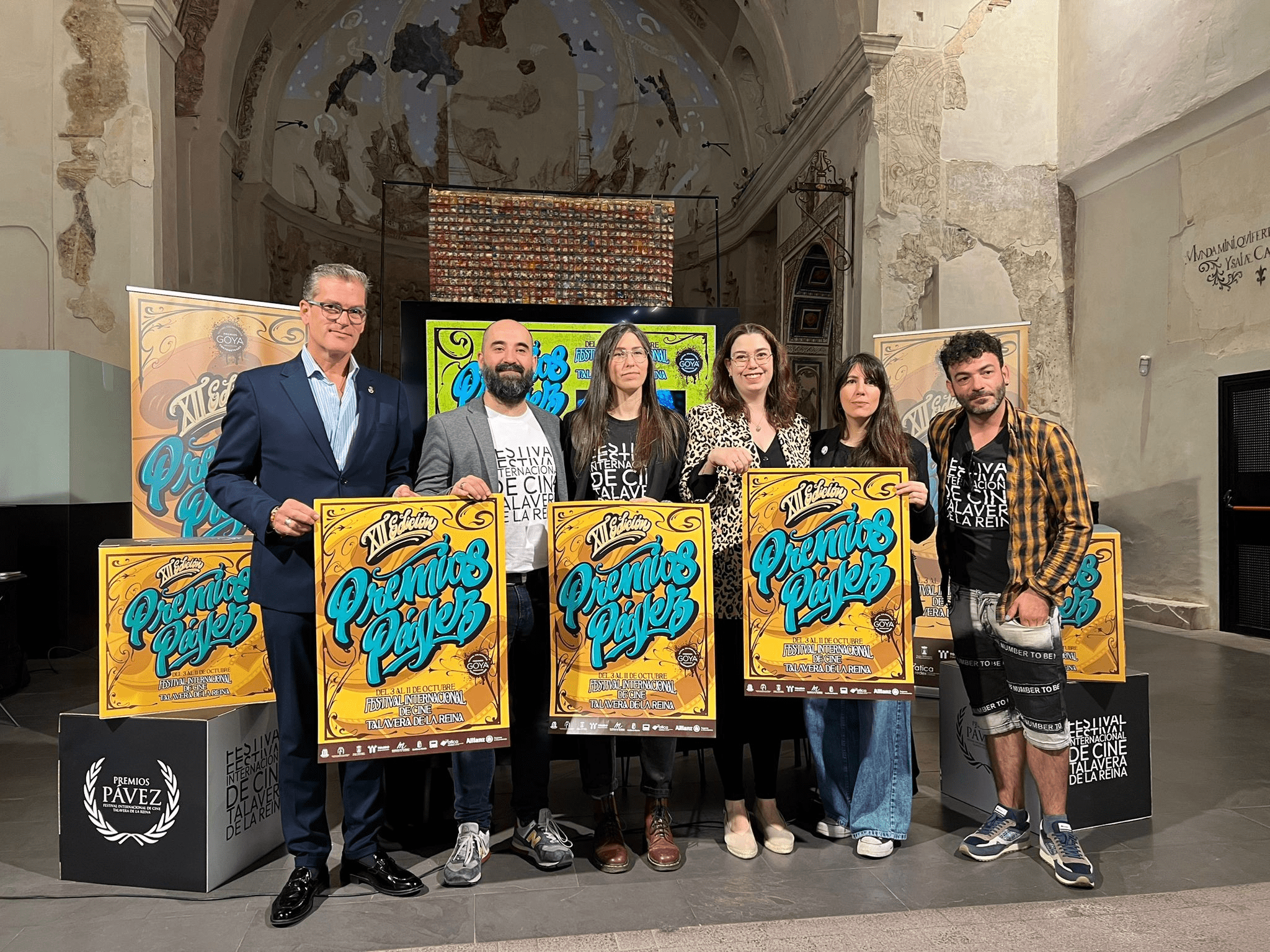 Rueda de prensa de presentación de la XII Edición del Festival Internacional de Cine de Talavera de la Reina - Premios Pávez